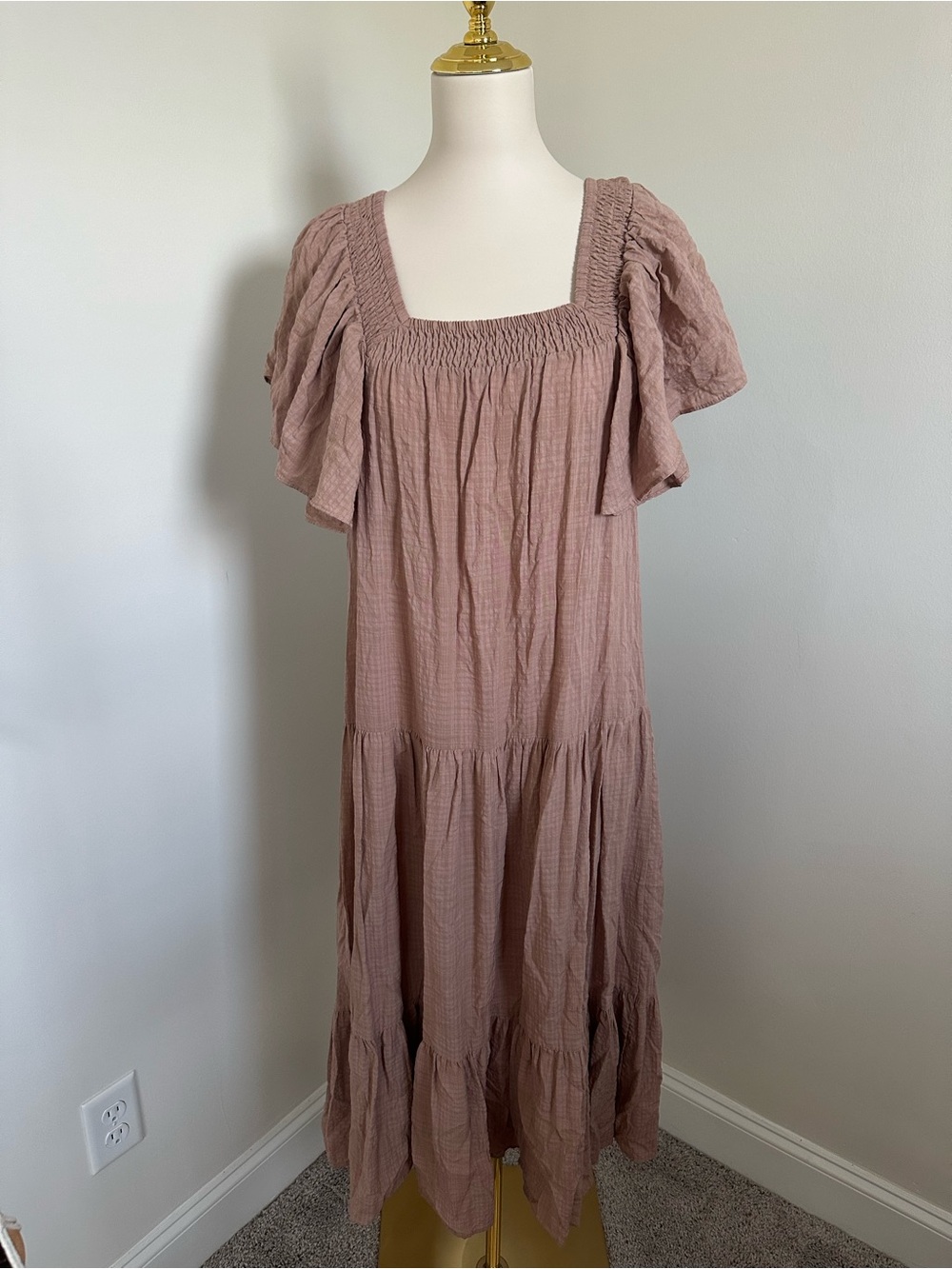 Zara Tiered Frilled Dress